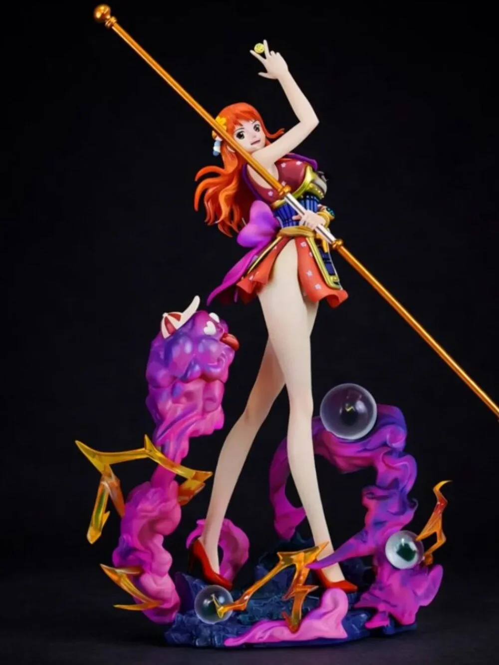 One Piece Nami Figure Statue Ghost Island Warrior Model Collection Gift Toy